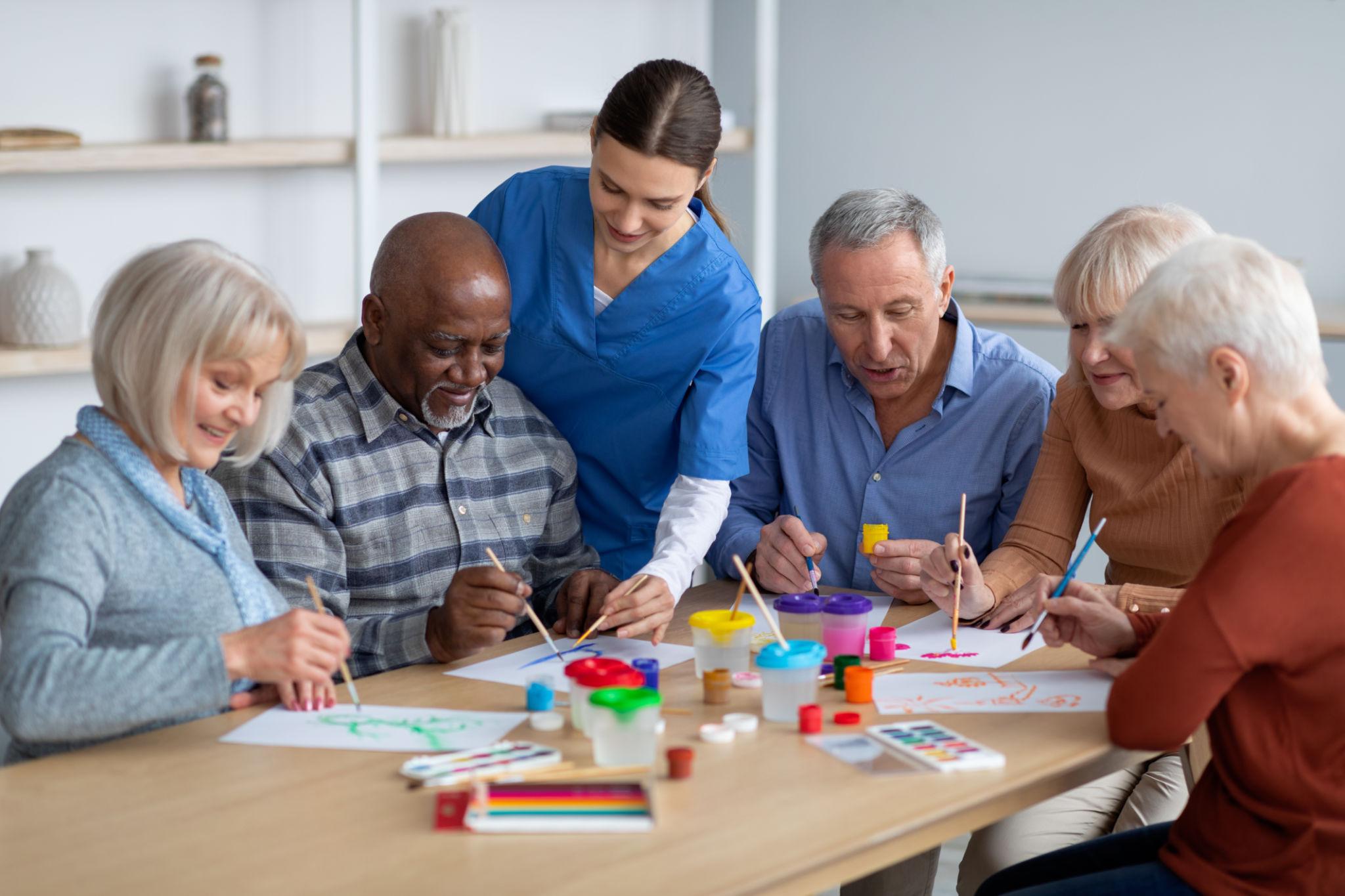 Social and recreational activities for seniors